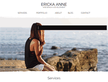 Tablet Screenshot of erickaanne.com